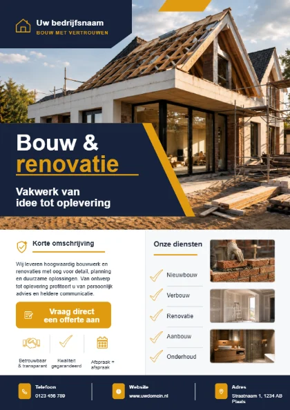 Sterk in renovatie — voorkant